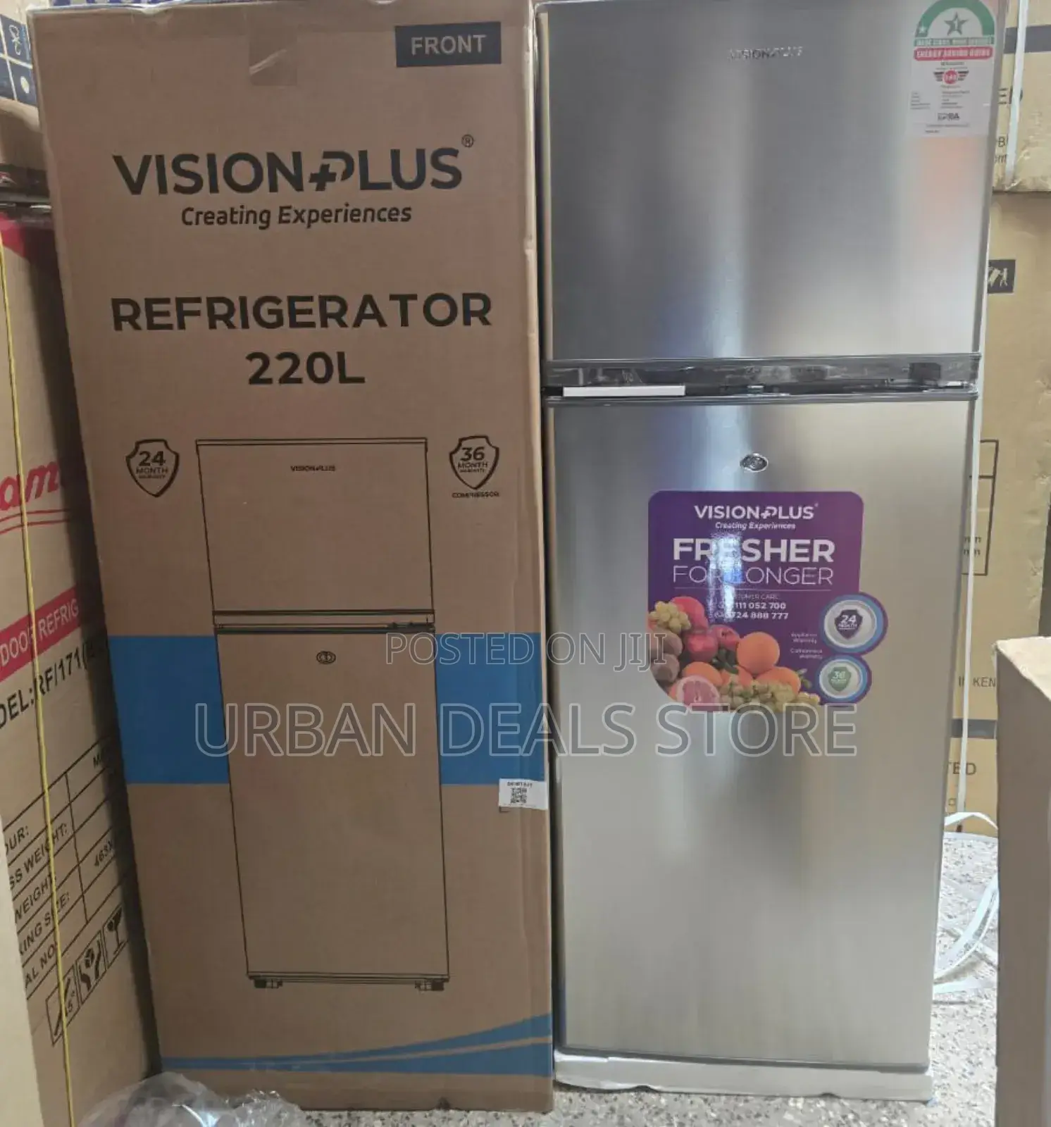 Vision 220 LTRS Doubt Door Fridge