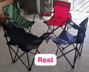 Foldable Metallic Frame Waterproof Canvas Camping Chair