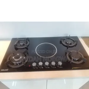 Bolesi Hob 4 Gas Burners +1 Infrared Electric