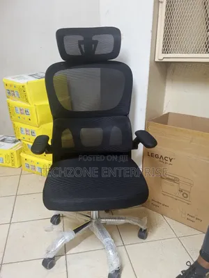 Orthopedic High Back Office Chair With Lumbar Support 