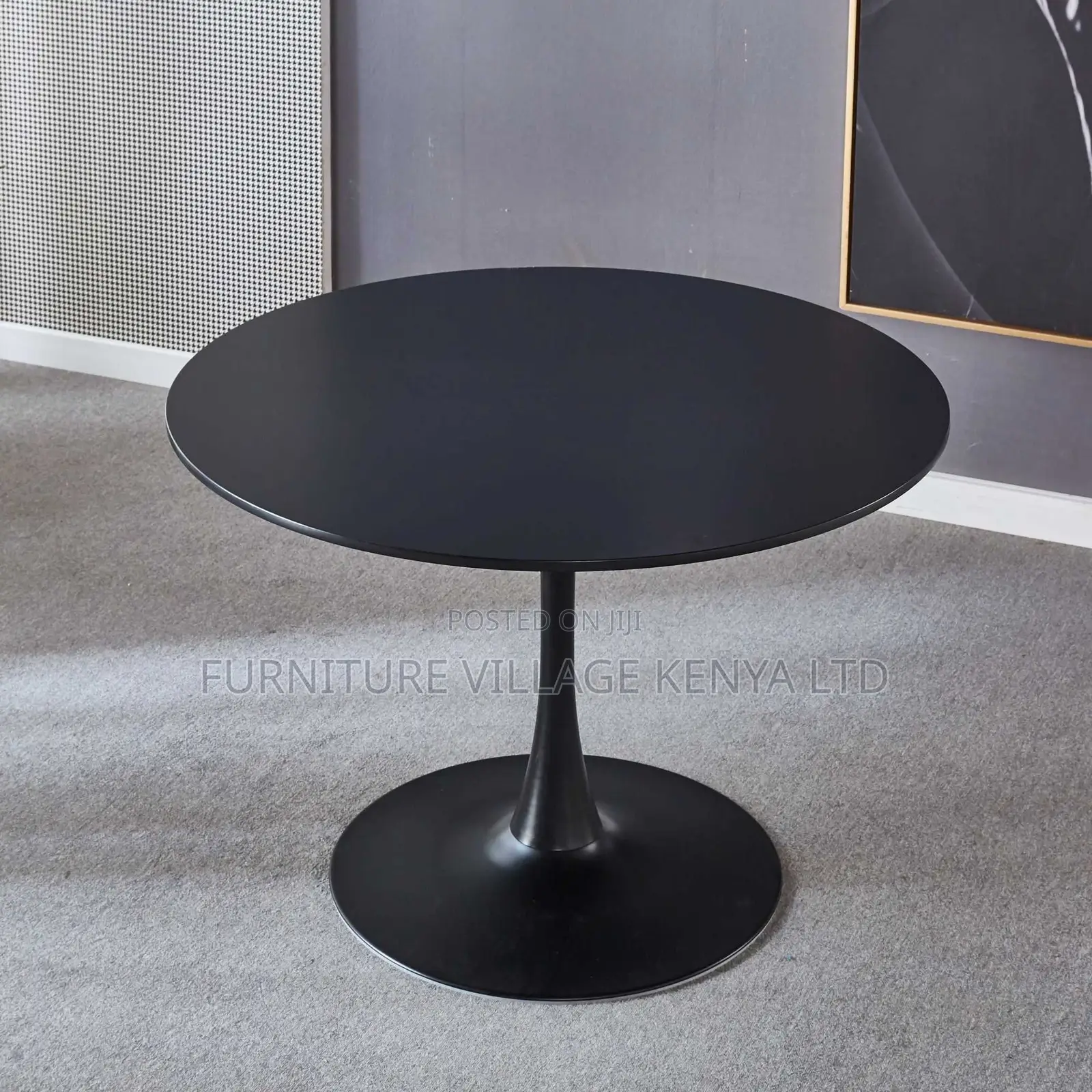 Dining Table ;Round Marbel Pedestal Dining Table