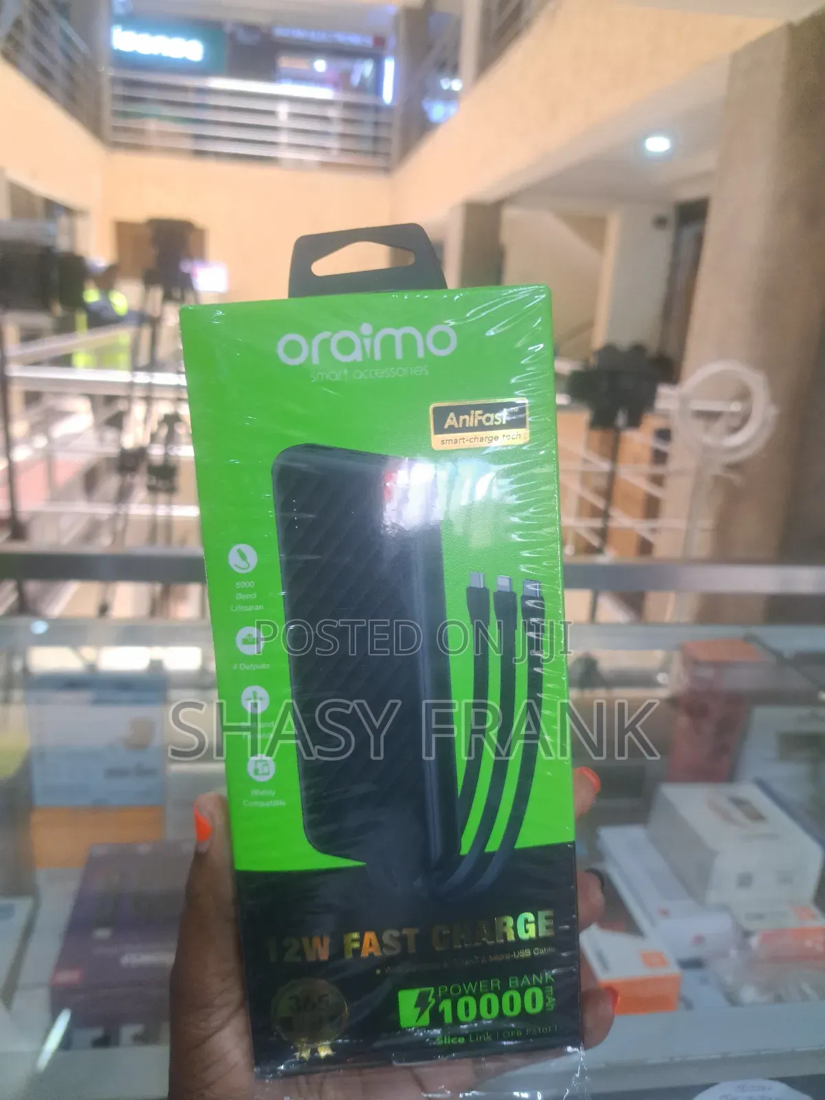 Oraimo 10000mah Powerbank