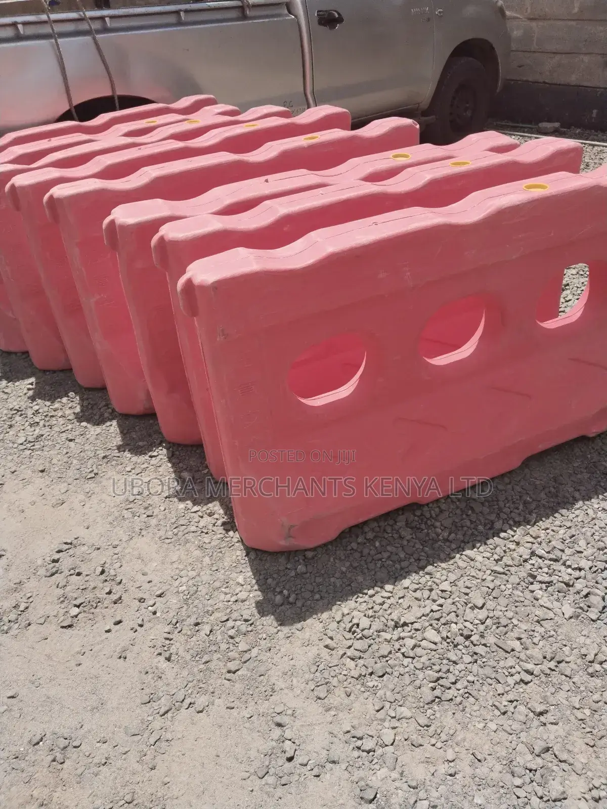 Water Fillable Plastic Barriers
