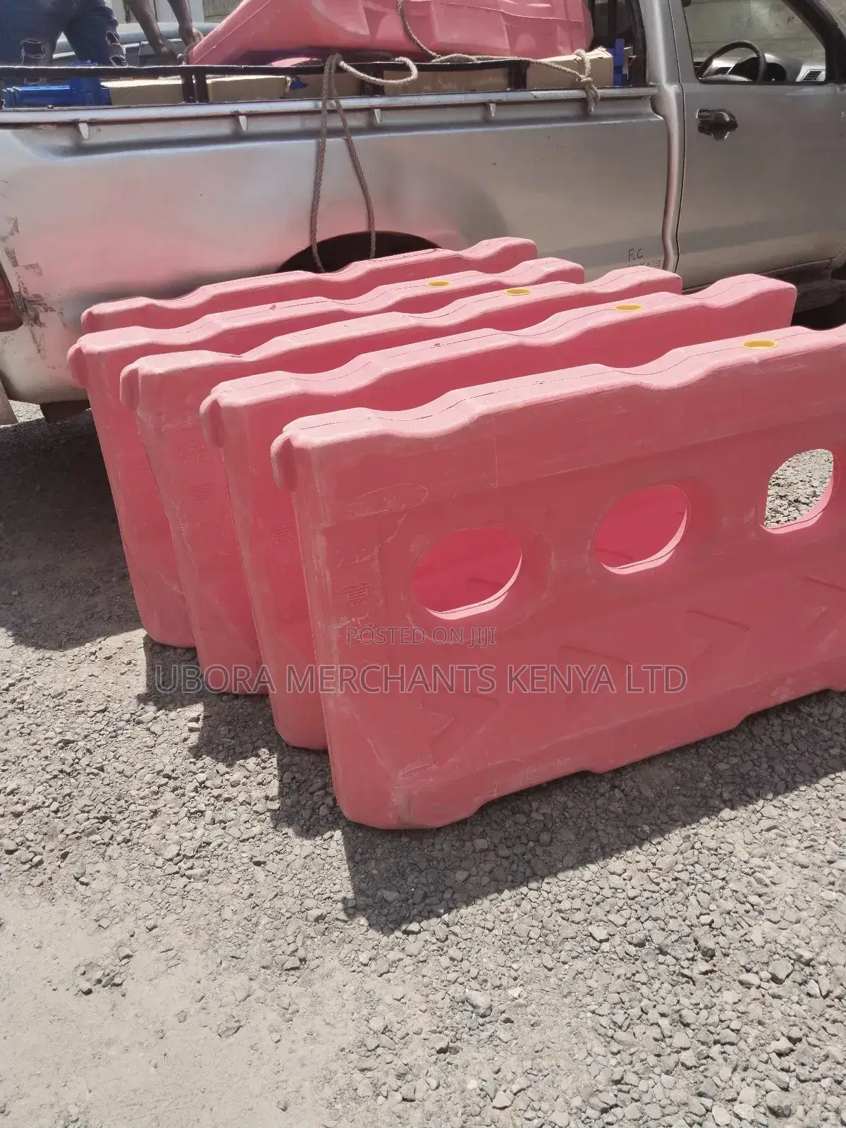 Water Fillable Plastic Barriers
