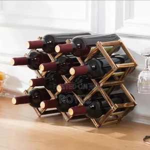 Foldable Wine Bottle Rack