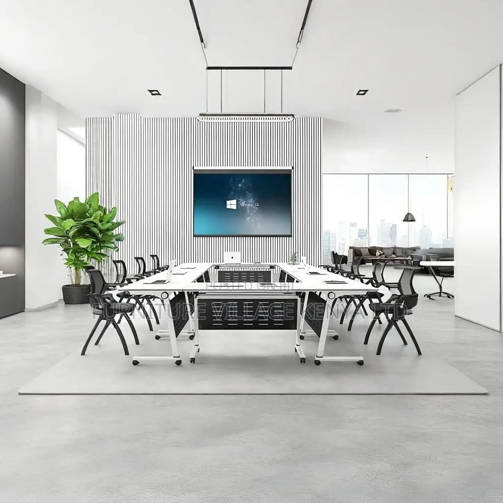 Office Table ; 1.2 Meter Foldable Conference Office Table