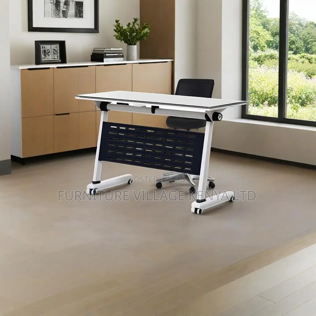 Office Table ; 1.2 Meter Foldable Conference Office Table