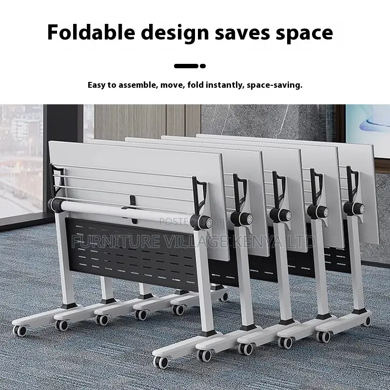 Office Table ; 1.2 Meter Foldable Conference Office Table