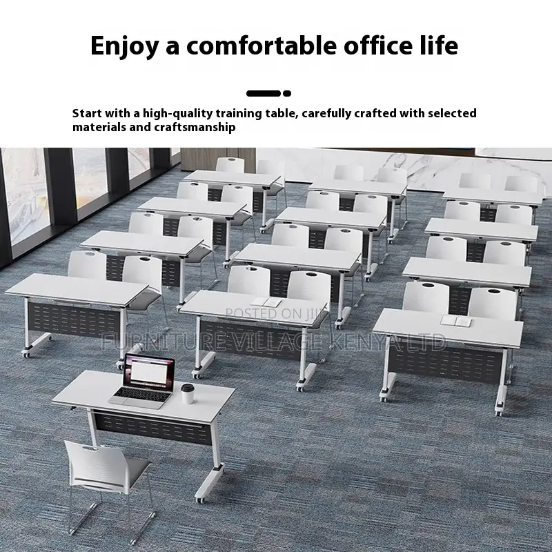 Office Table ; 1.2 Meter Foldable Conference Office Table