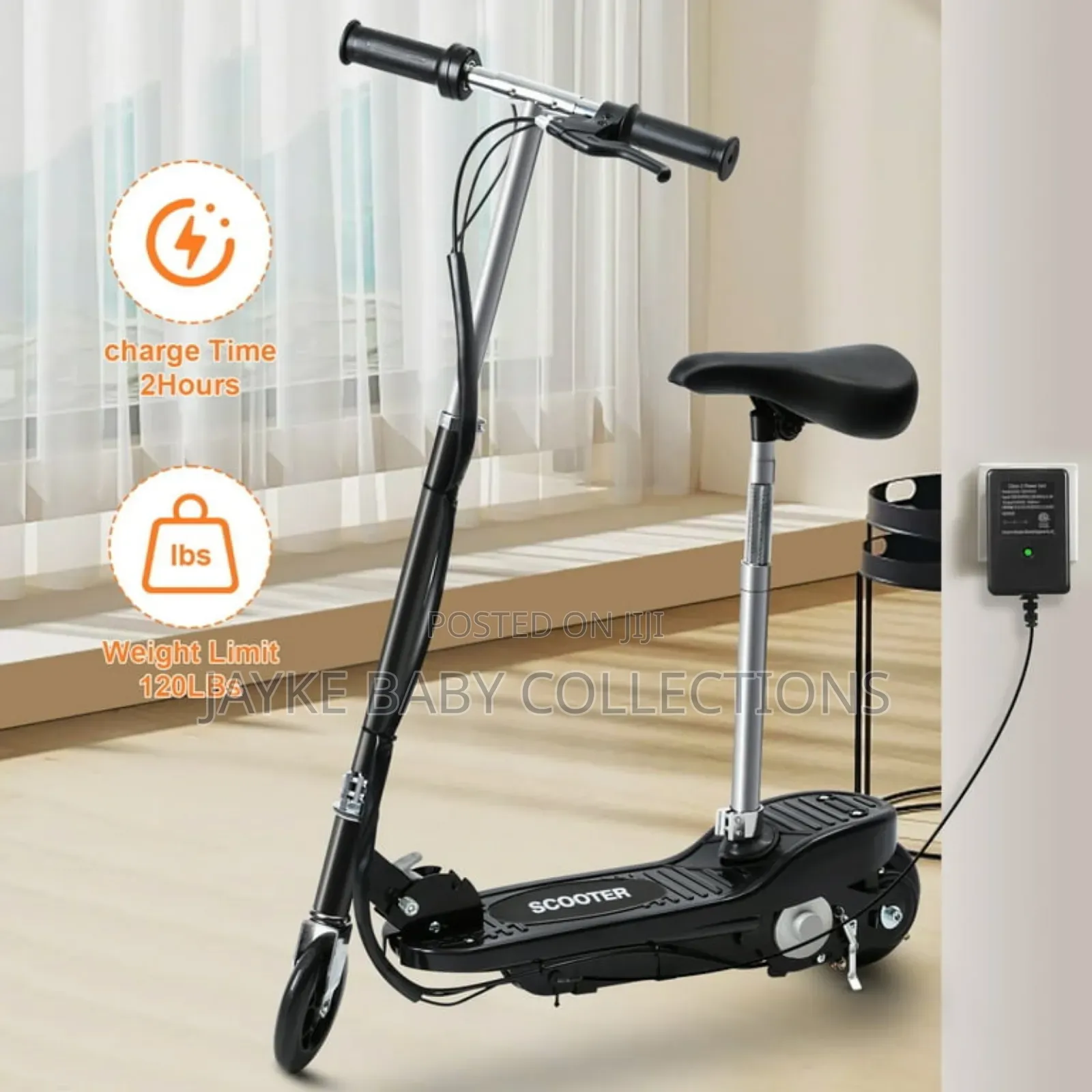 Foldable Electric Scooter With Seat – Easy Fun Riding