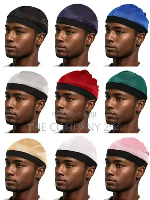Quality Silk Unisex Wave Caps Available