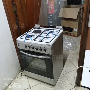 Tlac 3gas +1hotplate 60*60 Cooker With Gas Sensor/Electric Oven