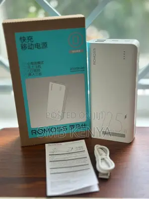 Romoss Sense 6fs 20000 Mah Type C And Usb Fast Charging Powerbank