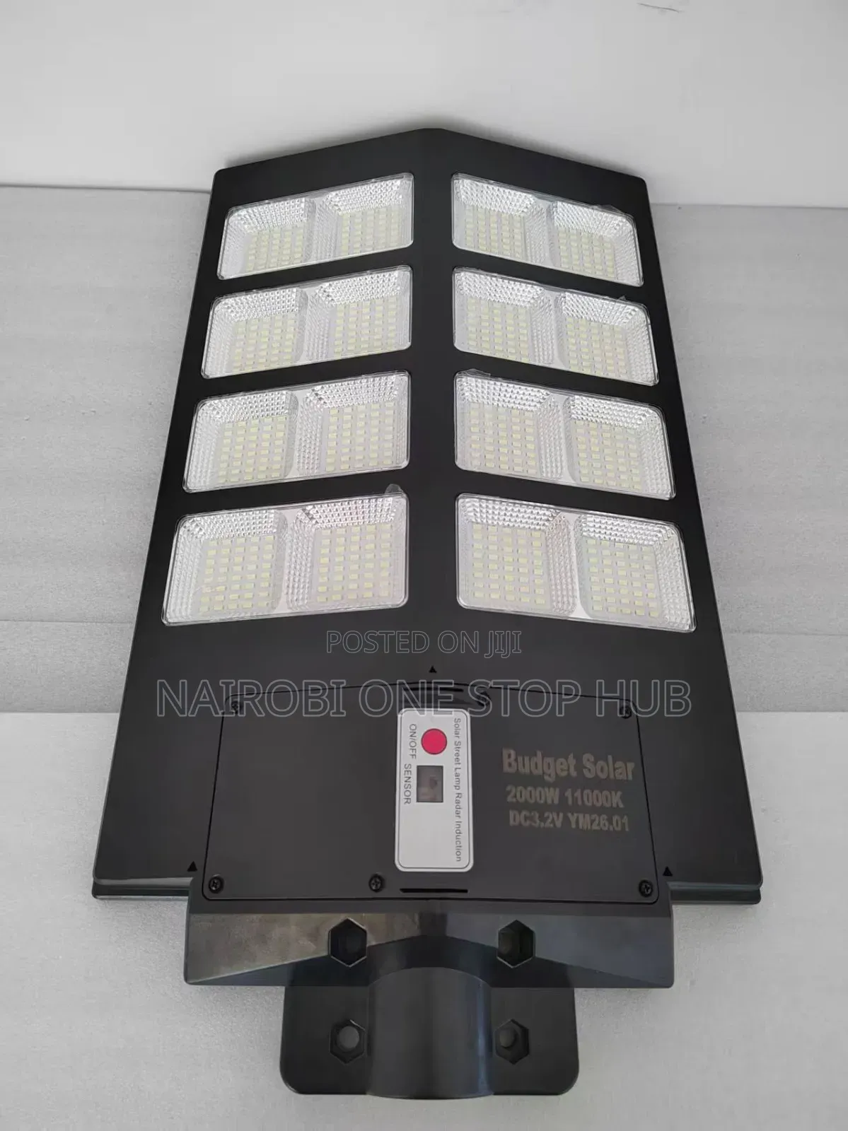 2000w Solar Street Light + Pole at 4,500
