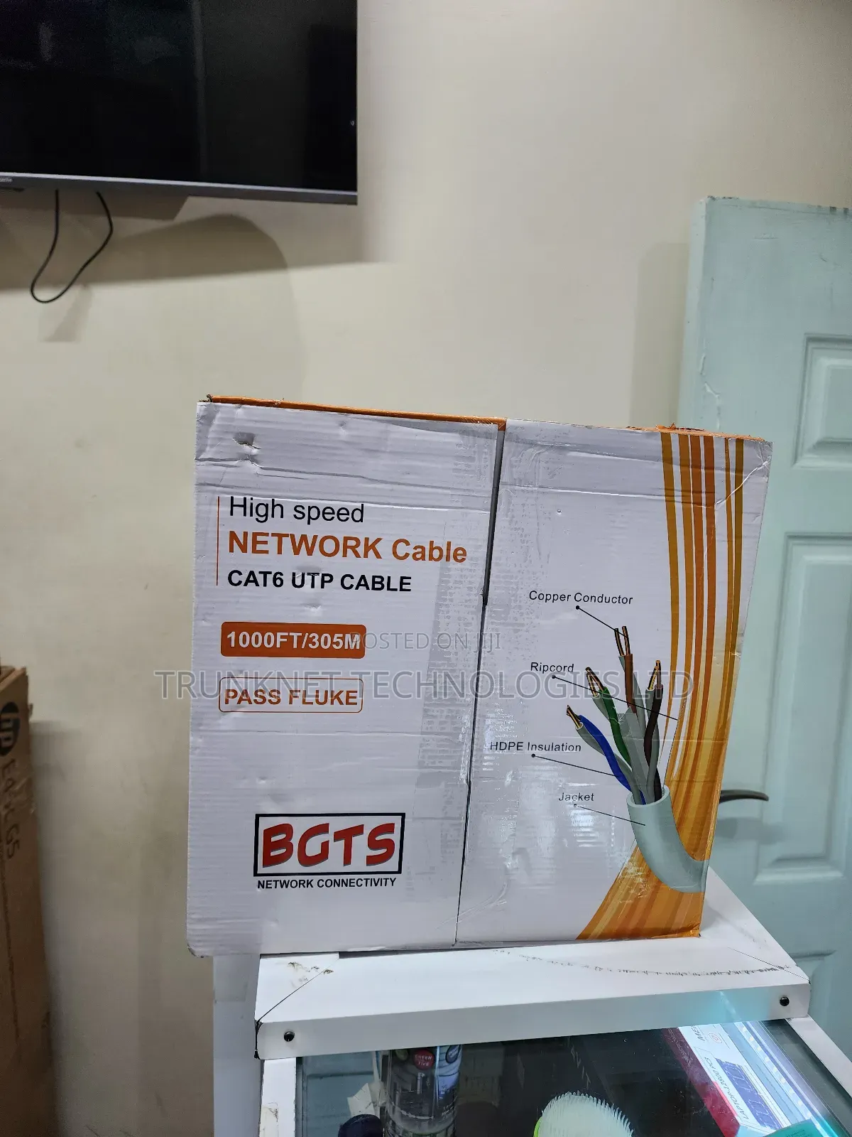 Cat 6 Ethernet Cable – High-Speed Rj45 Network Cable for Lan, Gaming