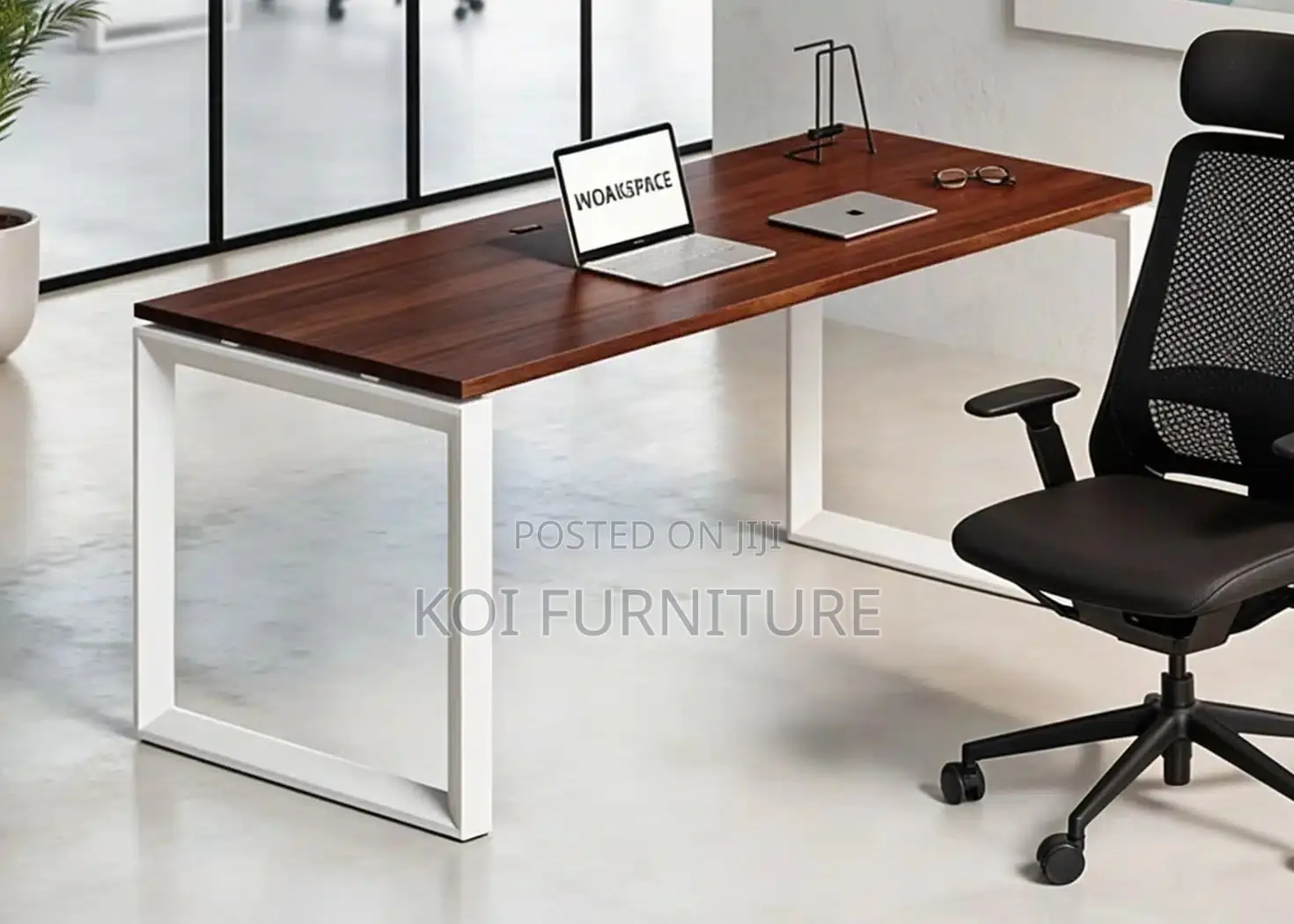 Office Table : Modern 1.2m Foldable Office Table