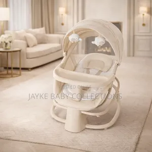 Smart Electric Baby Swing – App Control Soothing Comfort