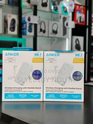Anker Zolo Wireless Charging Powerbank With Flexible Stand