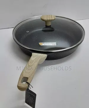Heavy Duty Granite Frying Pan.