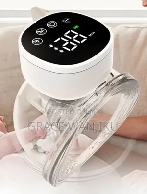 2/1pcs Electric Breast Pumps Portable Hands Free Wearable Breast Pump