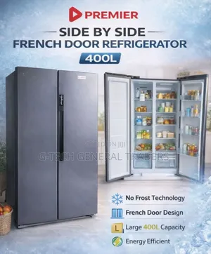 Premier 400l Side-by-side French Door Refrigerator