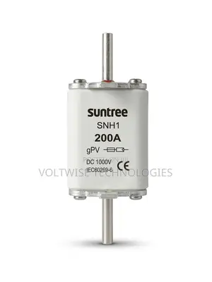 Suntree 1000v Dc 200a GPV High-Voltage Solar HRC Fuse Link - Snh1