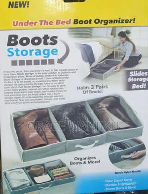 Under The Bed Boots Storage