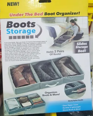 Under The Bed Boots Storage