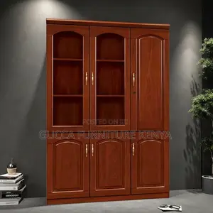 3-door's Mahogany Office Filling Cabinet