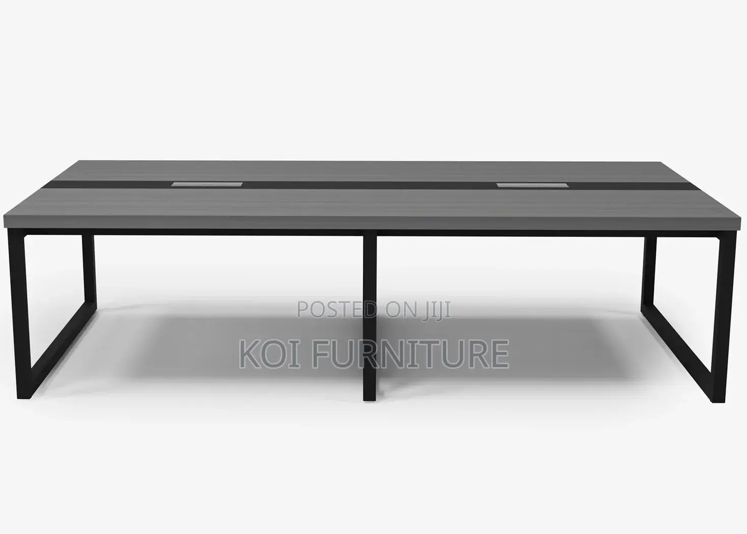 Office Table : 2.4 Meter Office Boardroom MDF Conference Table