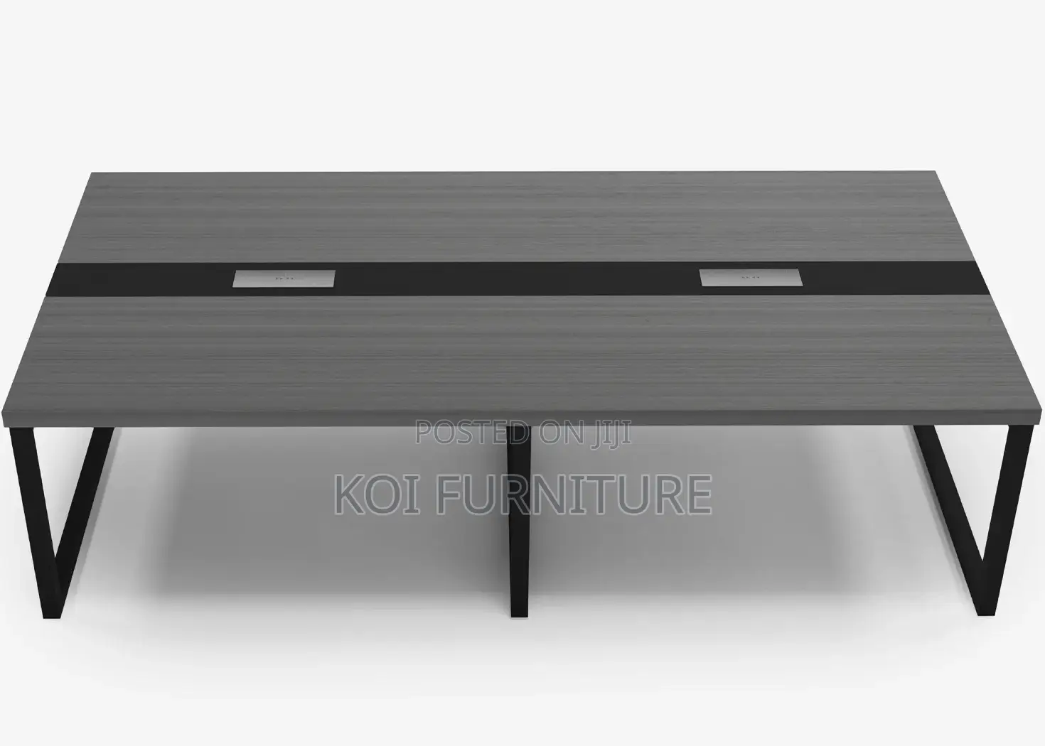 Office Table : 2.4 Meter Office Boardroom MDF Conference Table