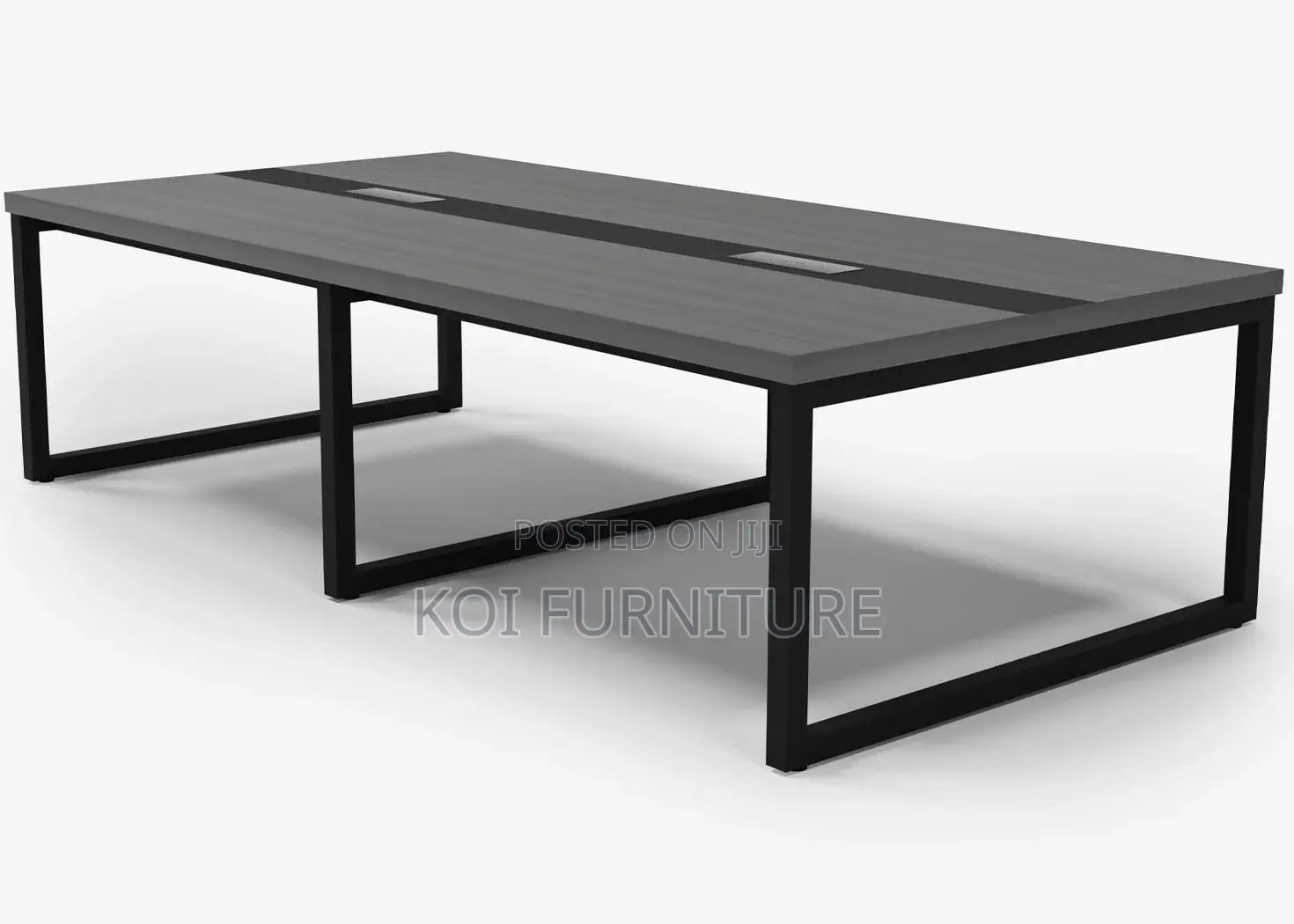 Office Table : 2.4 Meter Office Boardroom MDF Conference Table