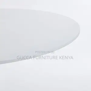 Round Marble White Tulip Dining Table
