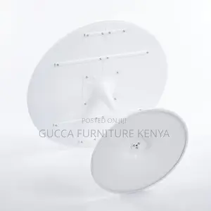 Round Marble White Tulip Dining Table