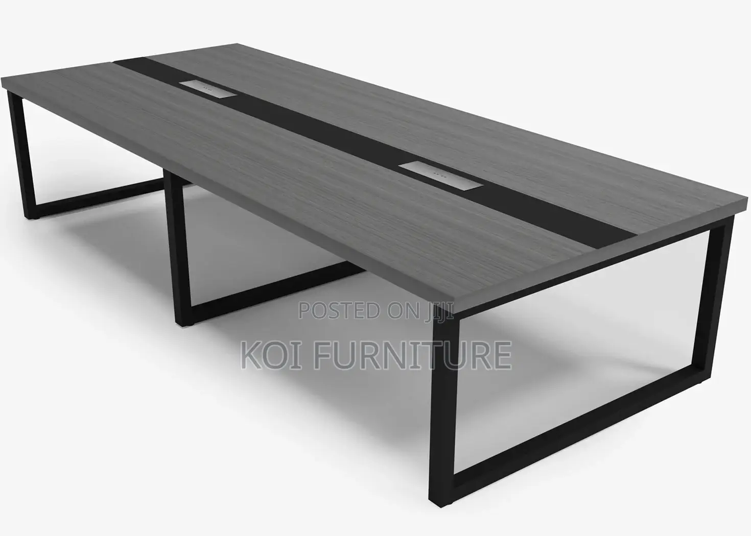 Office Table : 2.4 Meter Office Boardroom MDF Conference Table