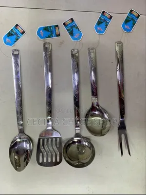 Steel Serving Spoons