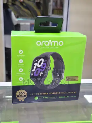 Oraimo Watch 6 Lite 2.01'' Smart Watch With Cool Ui Interface