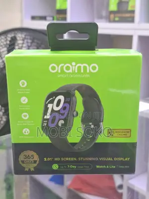 Oraimo Watch 6 Lite 2.01'' Smart Watch With Cool Ui Interface