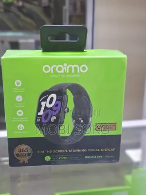 Oraimo Watch 6 Lite 2.01'' Smart Watch With Cool Ui Interface