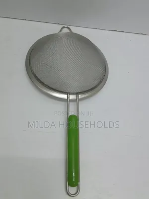 Durable Stainless Steel Strainer.