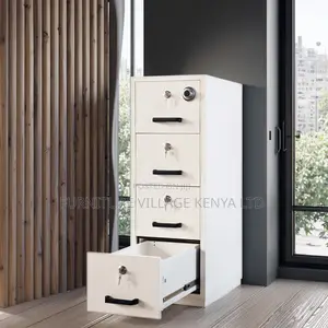 Office Safe; 4-drawer Fireproof Security Office Safe