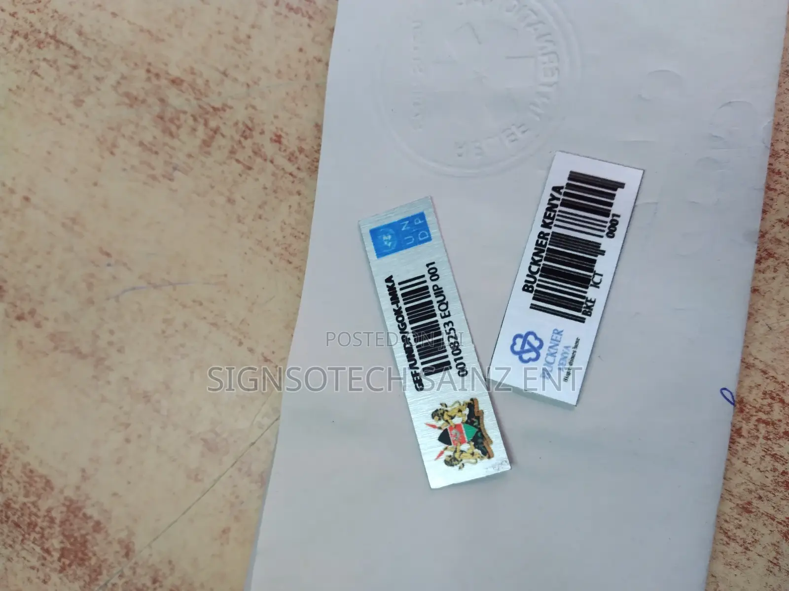 Asset Tags Printing