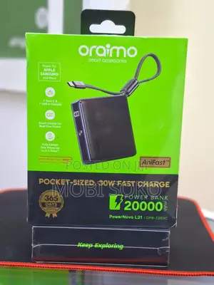 Oraimo Powernova L21 20000mah 30w Power Bank
