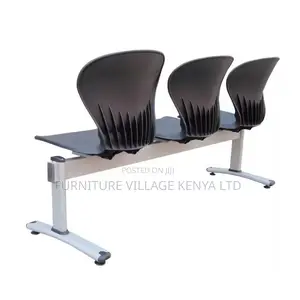 Office Bench; 3-seater Modern Reception Office Bench