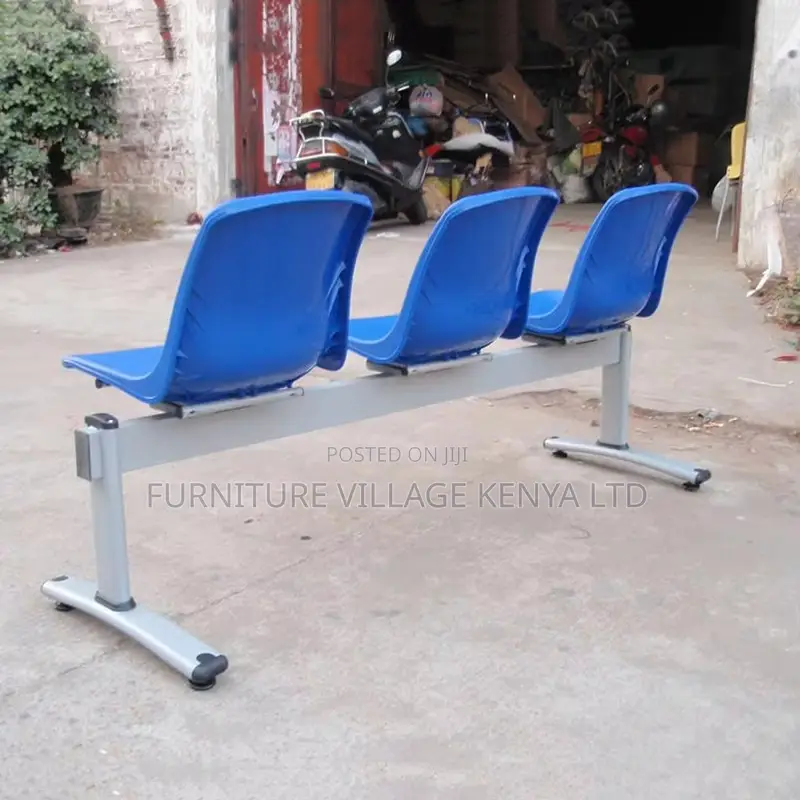 Office Bench; 3-seater Modern Reception Office Bench