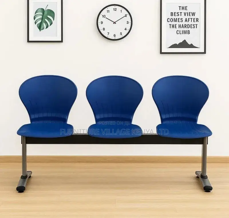 Office Bench; 3-seater Modern Reception Office Bench