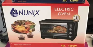 Nunix 4 Knob Settings 40 Litres Electric Rotisserie Oven