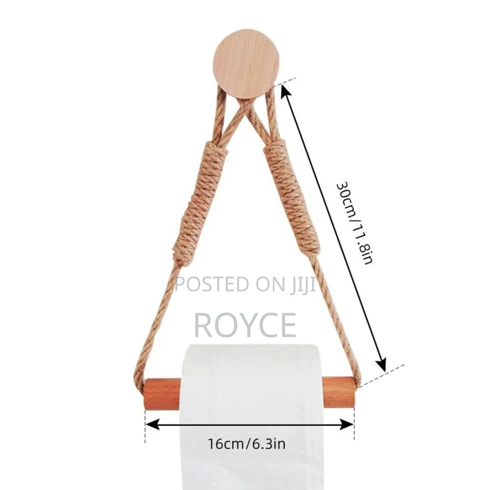 Hemp Tissue Holder