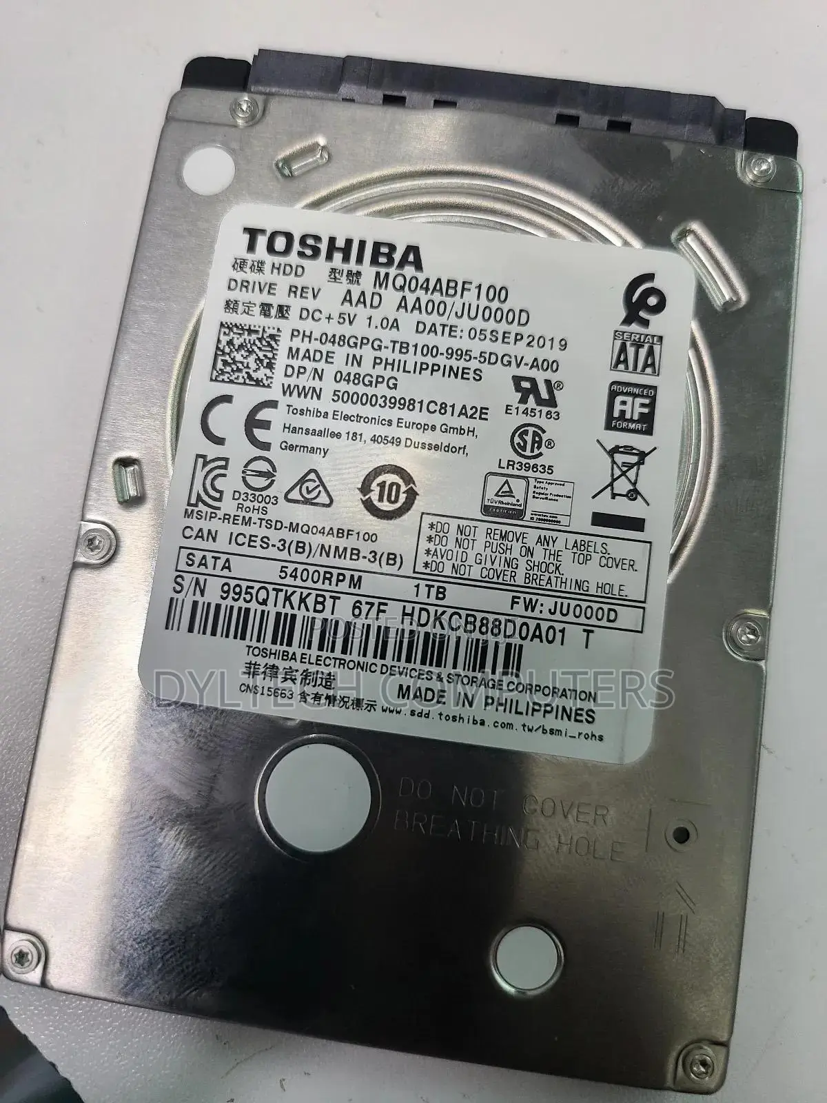 1tb Laptop Hard Drive Internal