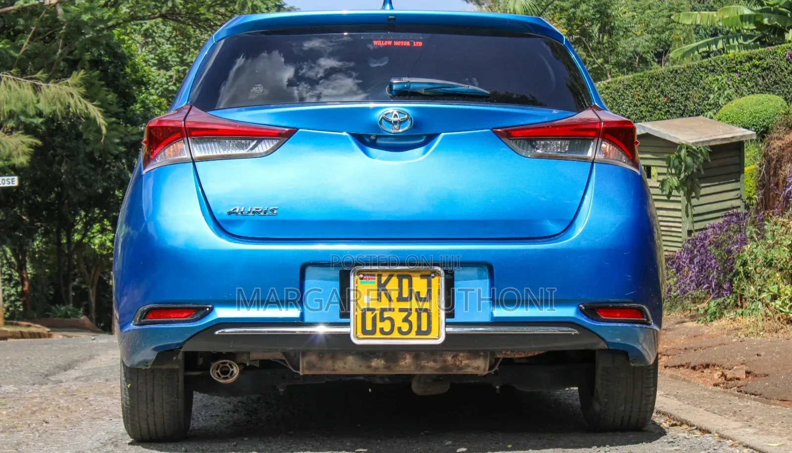 Toyota Auris 2015 Blue
